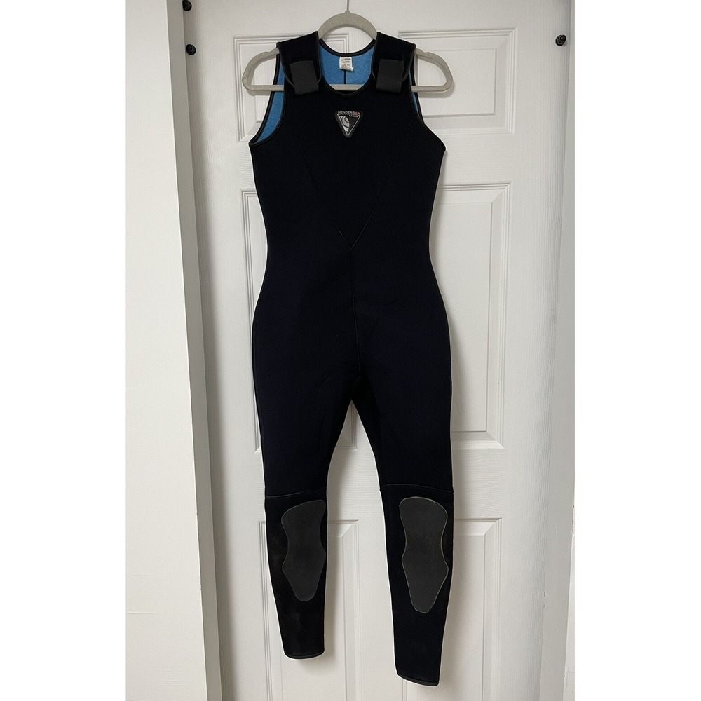 Henderson Aquatics USA WETSUIT womans Sz XL  Black Maxx Neoprene Nylon 10 MM